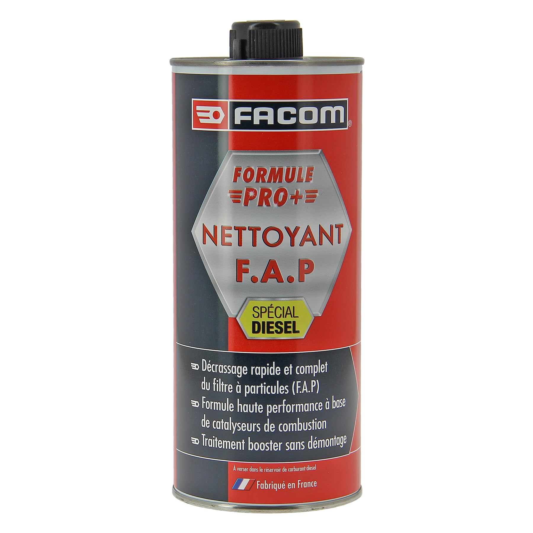 Facom FAP Reiniger Reiniger Partikelfilter Formel Pro + 1 l rot Facom FAP Reiniger Reiniger Partikelfilter Formel Pro + 1 l rot von Facom
