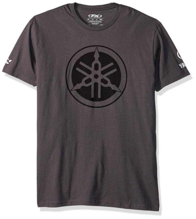 Factory Effex 16-88294 "Yamaha Stimmgabel T-Shirt (anthrazit, X-Large) von Factory Effex