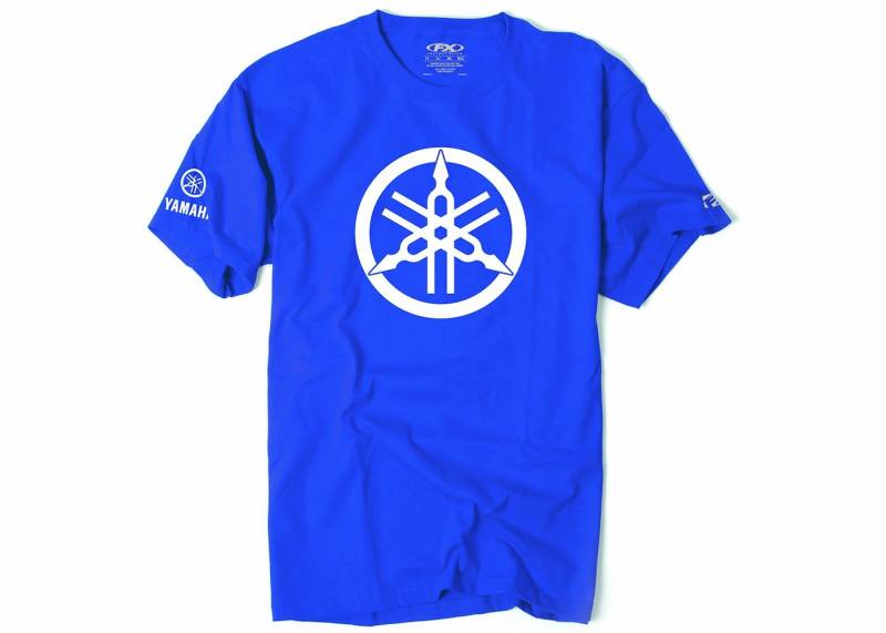Factory Effex 17-87272 'Yamaha' 2D Tuning Fork T-Shirt (Königsblau, Medium) von Factory Effex