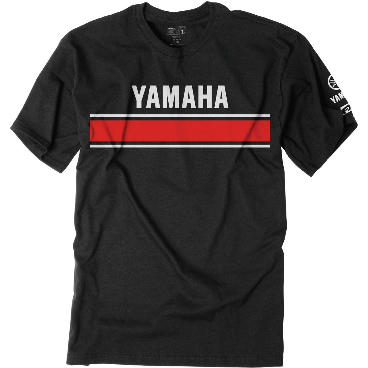 Factory Effex Unisex-Erwachsene Yamaha Retro T-Shirt (Schwarz, Medium) von Factory Effex