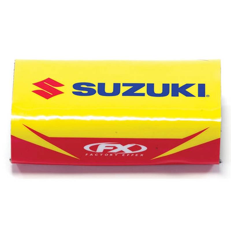 Lenkerpolster Suzuki halbrund mit Klettverschluss von Factory Effex
