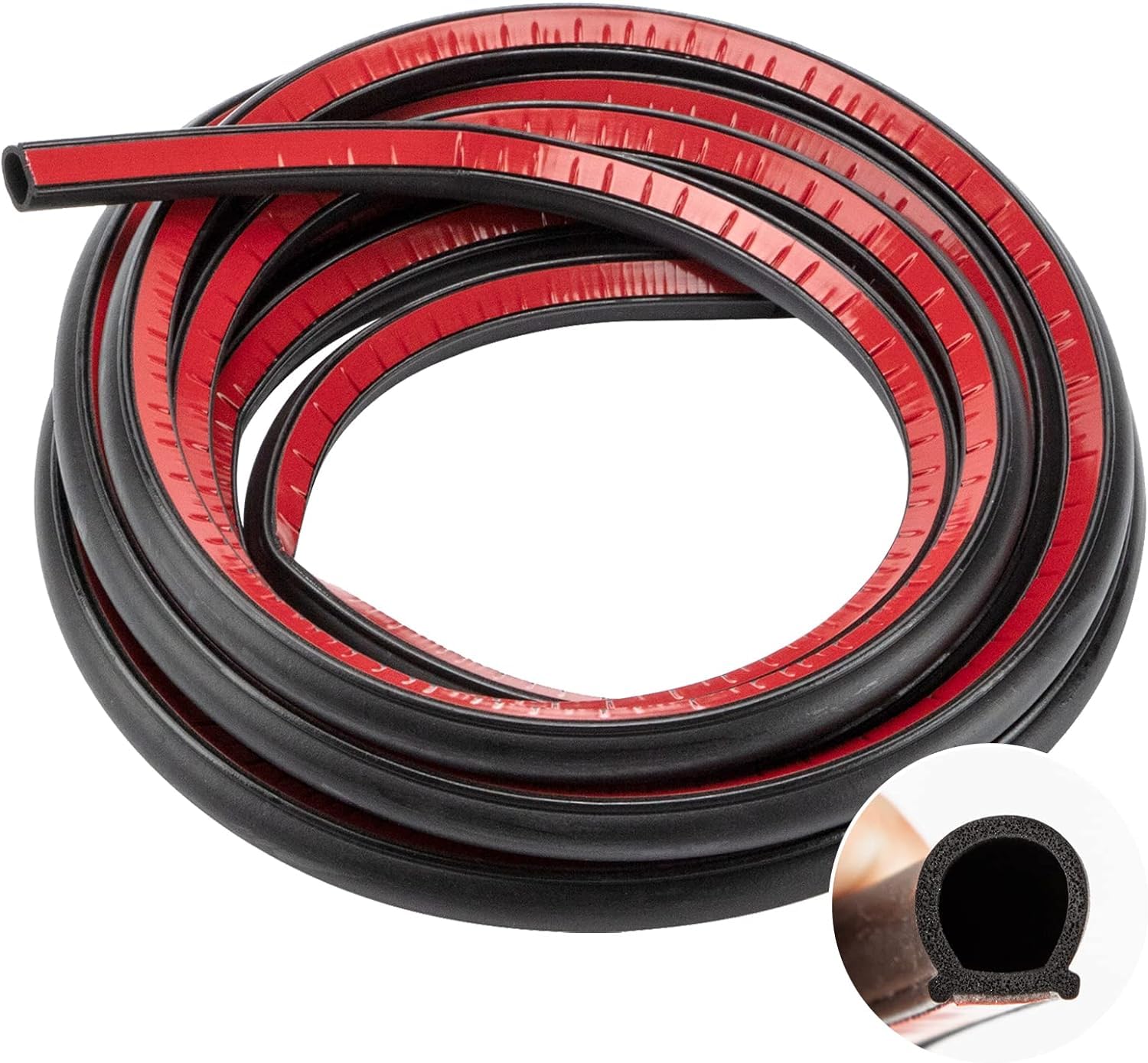 Autotür Türdichtung 4m 13-15mm Gummidichtung Türdichtung Autotür Gummiprofil Kantenschutz D-förmig schwarz Autotür Türdichtung 4m 13-15mm Gummidichtung Türdichtung Autotür Gummiprofil Kantenschutz D-förmig schwarz von Colisal