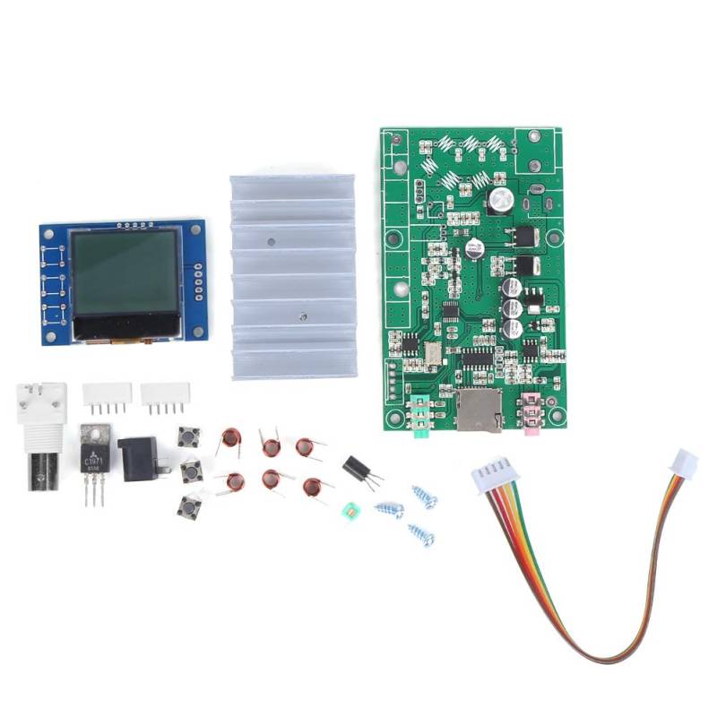 7-W-Digital-Stereo-P-LL-FM-Sender, Radiosender-Modul-Kits, mit LCD 76M-108MHz von Fafeicy