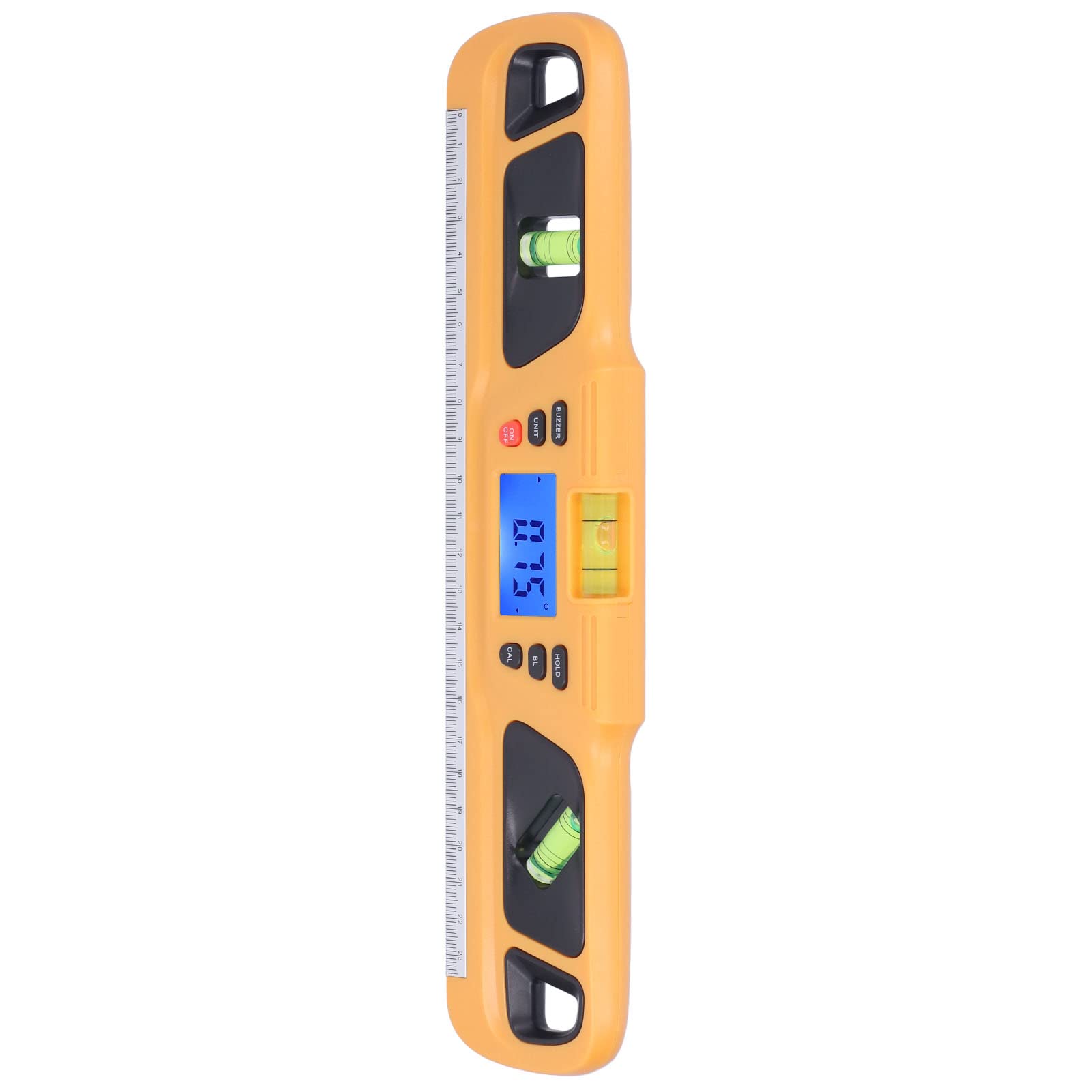 Fafeicy Hohe Genauigkeitsnivellinstrumente Mini Digitaler Produzent für Gartenarbeit für Heimdekoration (ORANGE) von Fafeicy