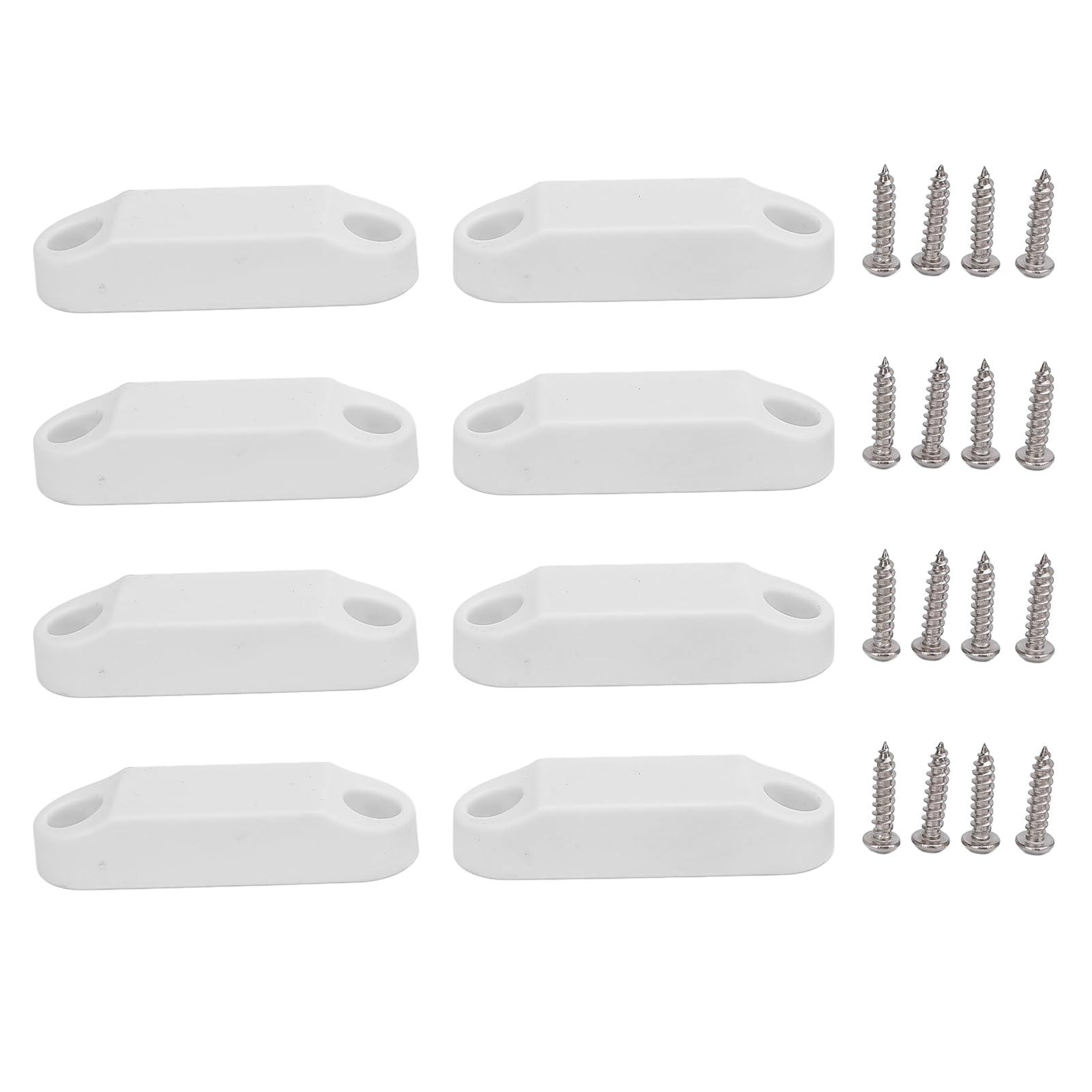 Fafeicy RV Magnetic Door Catch 4 Paar RV -Türhalter Kit ABS Campers Teile Kit für Campinganhänger Weiß Fafeicy RV Magnetic Door Catch 4 Paar RV -Türhalter Kit ABS Campers Teile Kit für Campinganhänger Weiß von Fafeicy