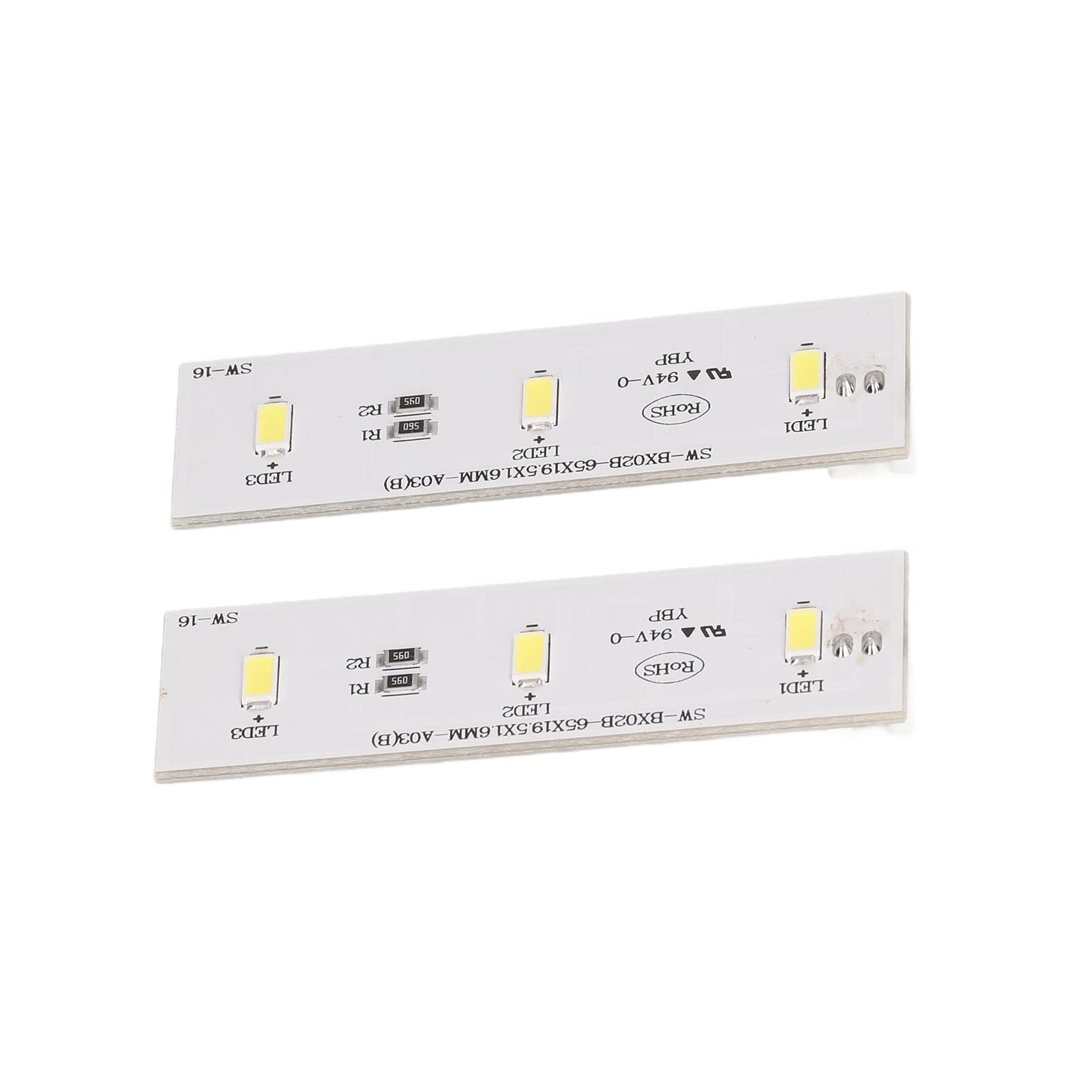 Gefrierschrankleuchte, 2pcs Light Board Ersatz -Kühlschrank -LED Lichtmodul für Homa Kühlschrank SW BX02B Gefrierschrankleuchte, 2pcs Light Board Ersatz -Kühlschrank -LED Lichtmodul für Homa Kühlschrank SW BX02B von Fafeicy