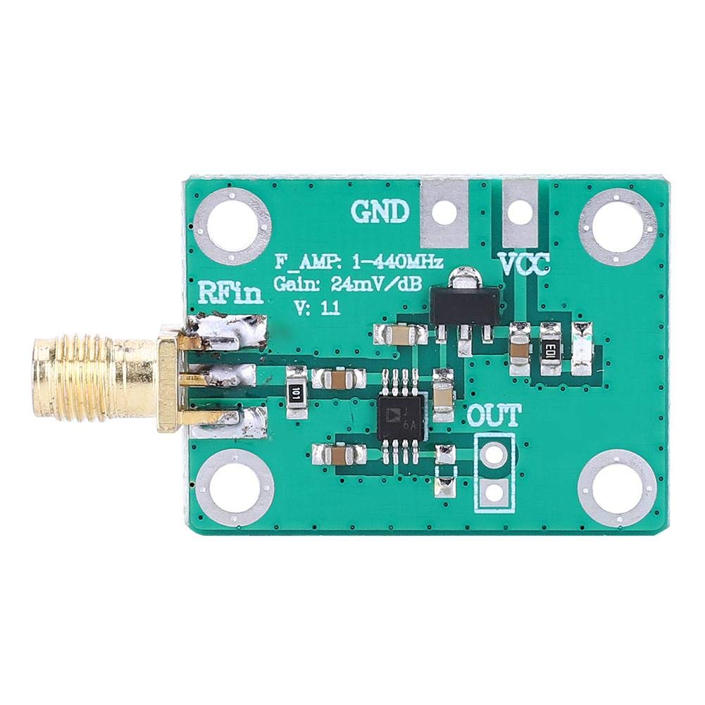 RF Logarithmic Detector Board AD8310 1-440MHz Leistungstester Messgerät Elektronische Komponente DC3.0-5. 5V 50mA RF Logarithmic Detector Board AD8310 1-440MHz Leistungstester Messgerät Elektronische Komponente DC3.0-5. 5V 50mA von Fafeicy