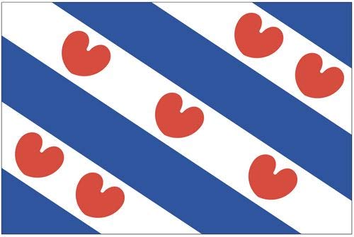 Aufkleber Sticker Flagge Fahne Niederlande - Friesland Autoaufkleber von FahnenMax