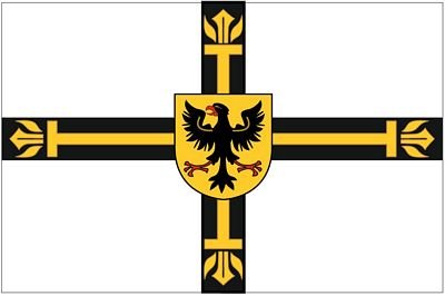 Autoaufkleber Sticker Fahne Deutscher Orden Flagge Aufkleber von FahnenMax