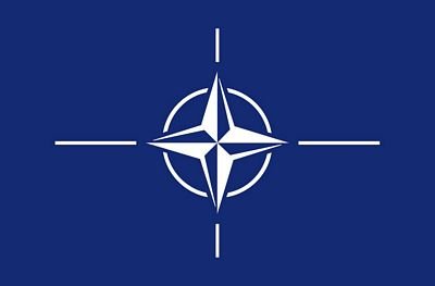 Autoaufkleber Sticker Fahne NATO Flagge Aufkleber von FahnenMax