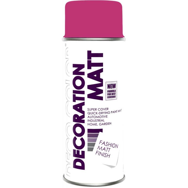 Deco Color DC Lackspray MATT nach RAL 400ml freie Farbeauswahl (verkehrspurpur matt RAL 4006) von Deco Color