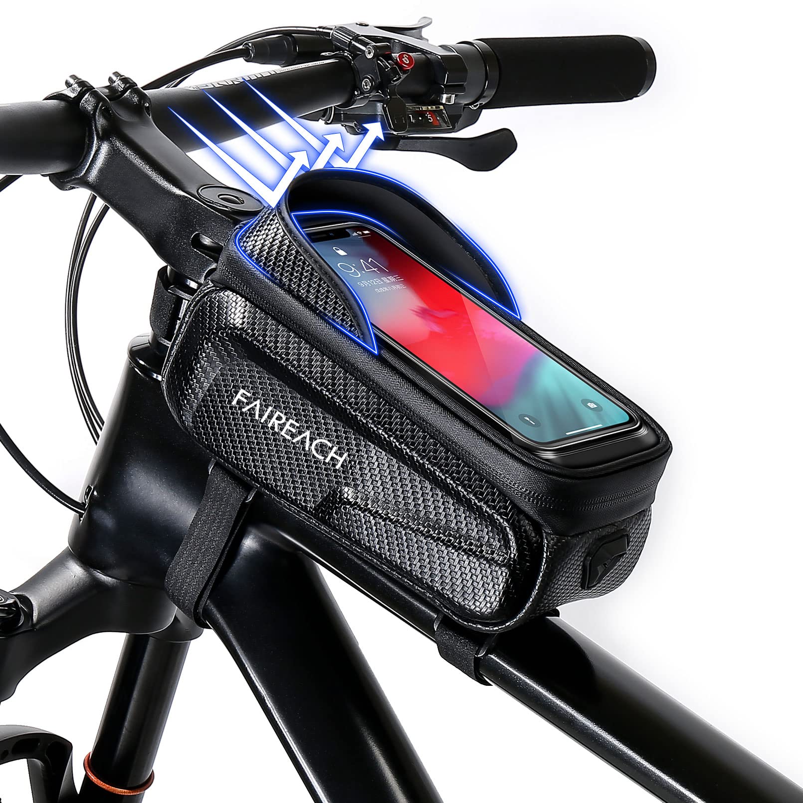 Faireach Rahmentasche Fahrrad Wasserdicht Faireach Rahmentasche Fahrrad Wasserdicht von Faireach