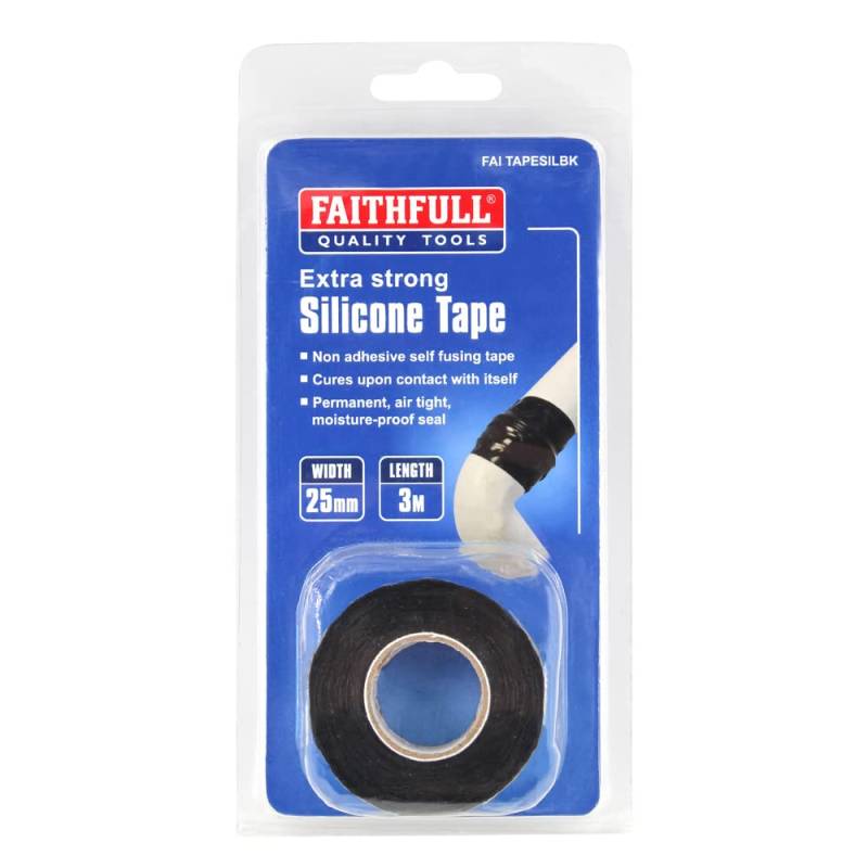 Faithfull faitapesilbk Wasserdicht Klebeband von Faithfull