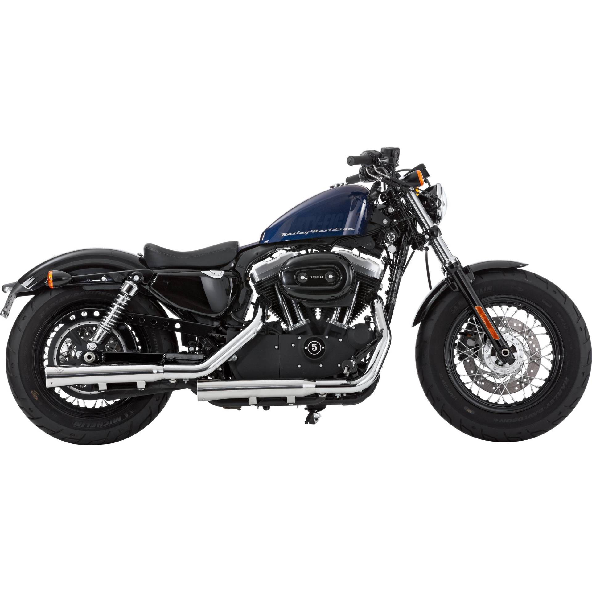 Falcon Double Groove Auspuff ED Sportster 883/1200 ab 2006 poliert Falcon Double Groove Auspuff ED Sportster 883/1200 ab 2006 poliert von Falcon