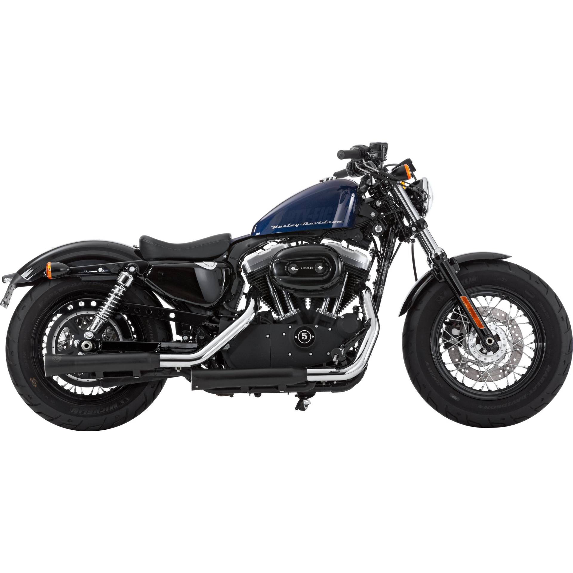 Falcon Double Groove Auspuff ED Sportster 883/1200 ab 2006 schwarz Falcon Double Groove Auspuff ED Sportster 883/1200 ab 2006 schwarz von Falcon