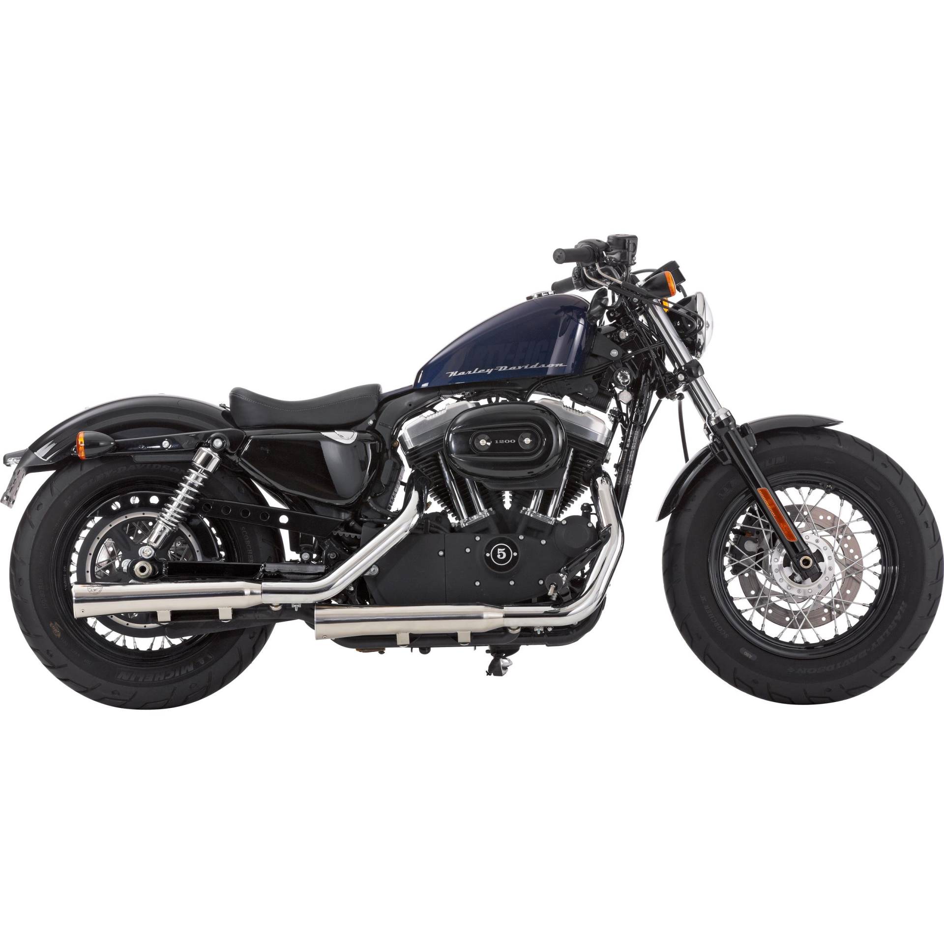 Falcon Double Groove Auspuff ED poliert Harley Sportster ab 2014 Falcon Double Groove Auspuff ED poliert Harley Sportster ab 2014 von Falcon