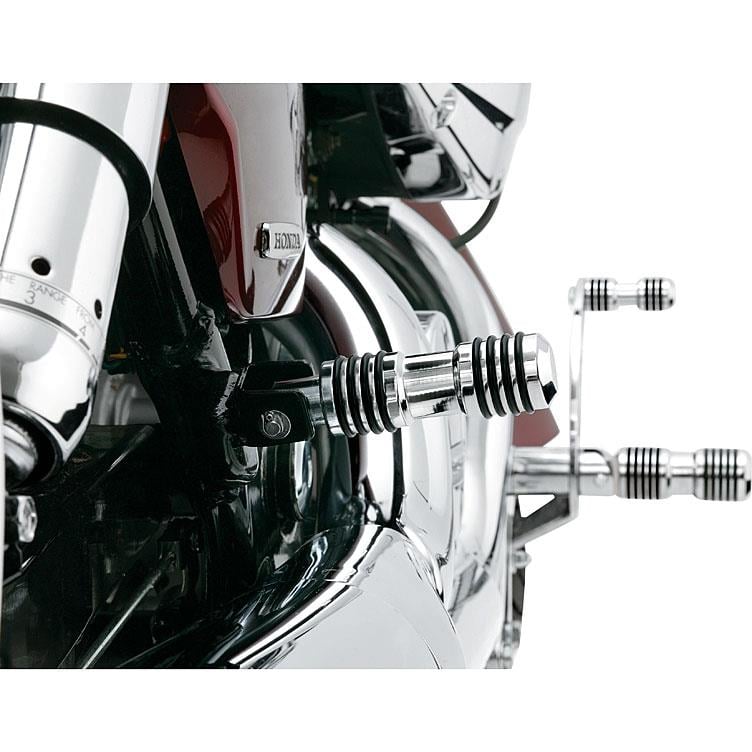 Falcon Round Style Beifahrerfußrasten für Honda/Yamaha VT/VF/XV/XVS Falcon Round Style Beifahrerfußrasten für Honda/Yamaha VT/VF/XV/XVS von Falcon