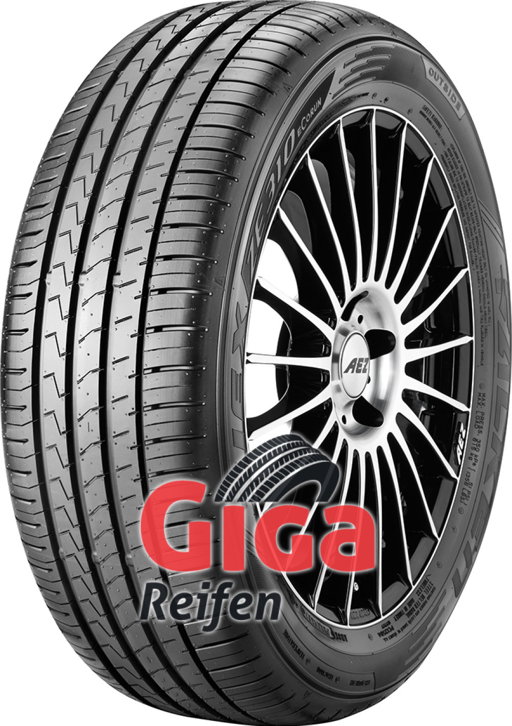 Falken ZIEX ZE310 ECORUN ( 185/55 R15 86V XL Ecorun BLK ) von Falken