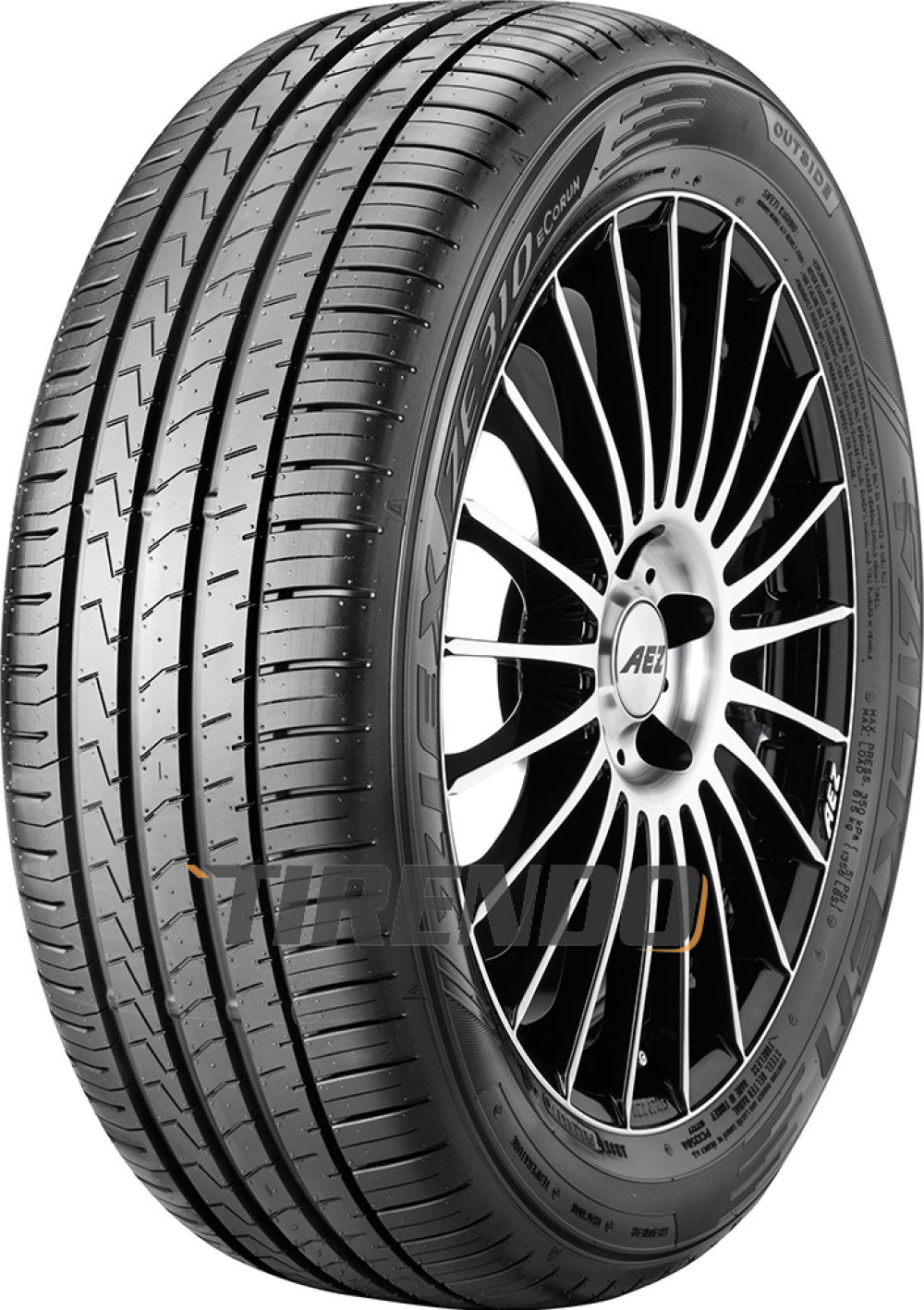 Falken ZIEX ZE310 ECORUN FEXM ( 225/50 R17 98W XL Ecorun, runflat BLK ) von Falken