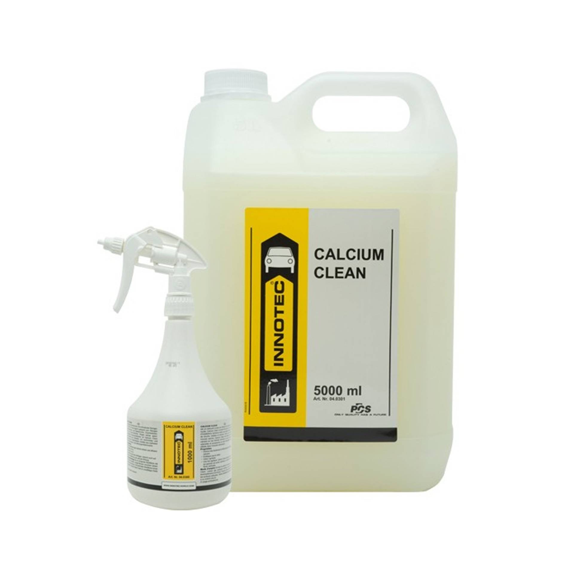Unbekannt Innotec Calcium Clean Kalk-/Flugrostentferner Kalklöser Kalkreiniger Entkalker Rostlöser, 5 Liter Kanister von Innotec