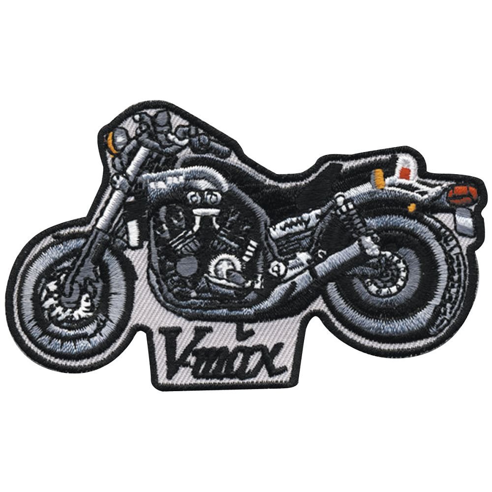 Aufnäher - Motorrad V-Max - 04767 - Gr. ca. 10,5 x 6,5 cm - Patches Stick Applikation von Fan-Omenal