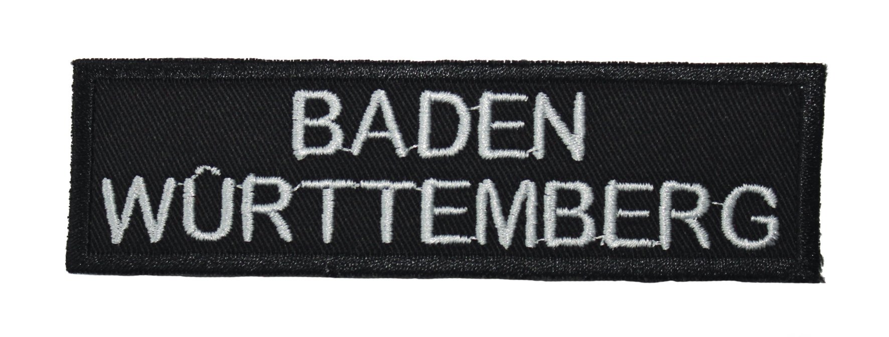 AUFNÄHER - Baden Württemberg - 00028 - Gr. ca. 11,5 x 3,5cm Stick Applikation Patches von Fan-Omenal