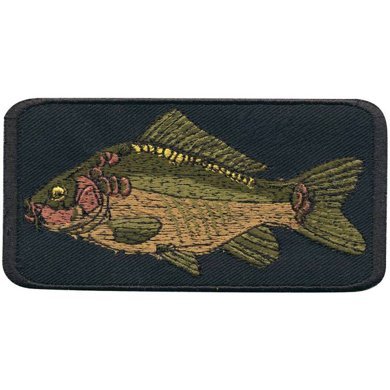 Aufnäher - Fisch - 04516 - Gr. ca. 9 x 5 cm Patches Stick Applikation von Sudsty