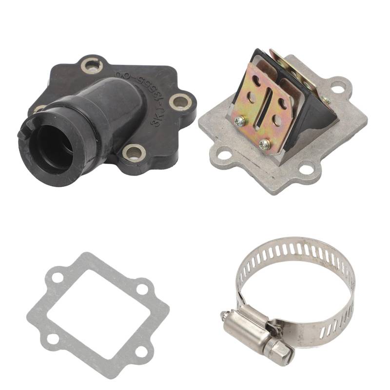 FanPaYY Ersatz Membranblock + Ansaugstutzen + Dichtungen Set für Aerox Nitro Aprilia SR50 Roller, Material Gummi von FanPaYY