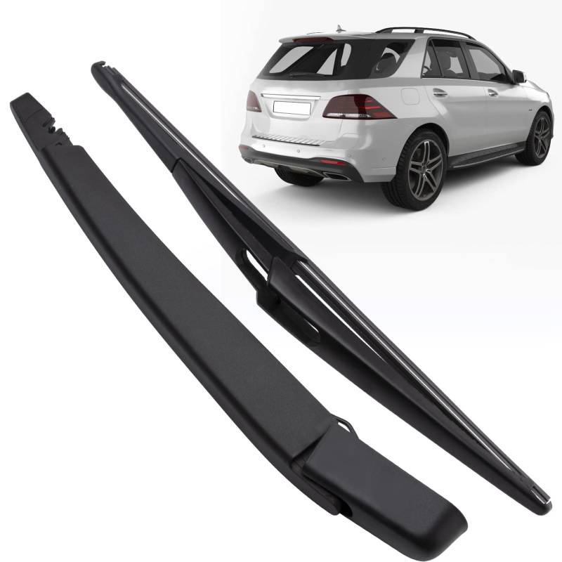 FanPaYY Satz Heckscheibenwischerblätter und -arme, Heckscheibenwischerbaugruppe, kompatibel mit Mercedes B-enz W166 W164 ML350 ML500 A1648200744 von FanPaYY