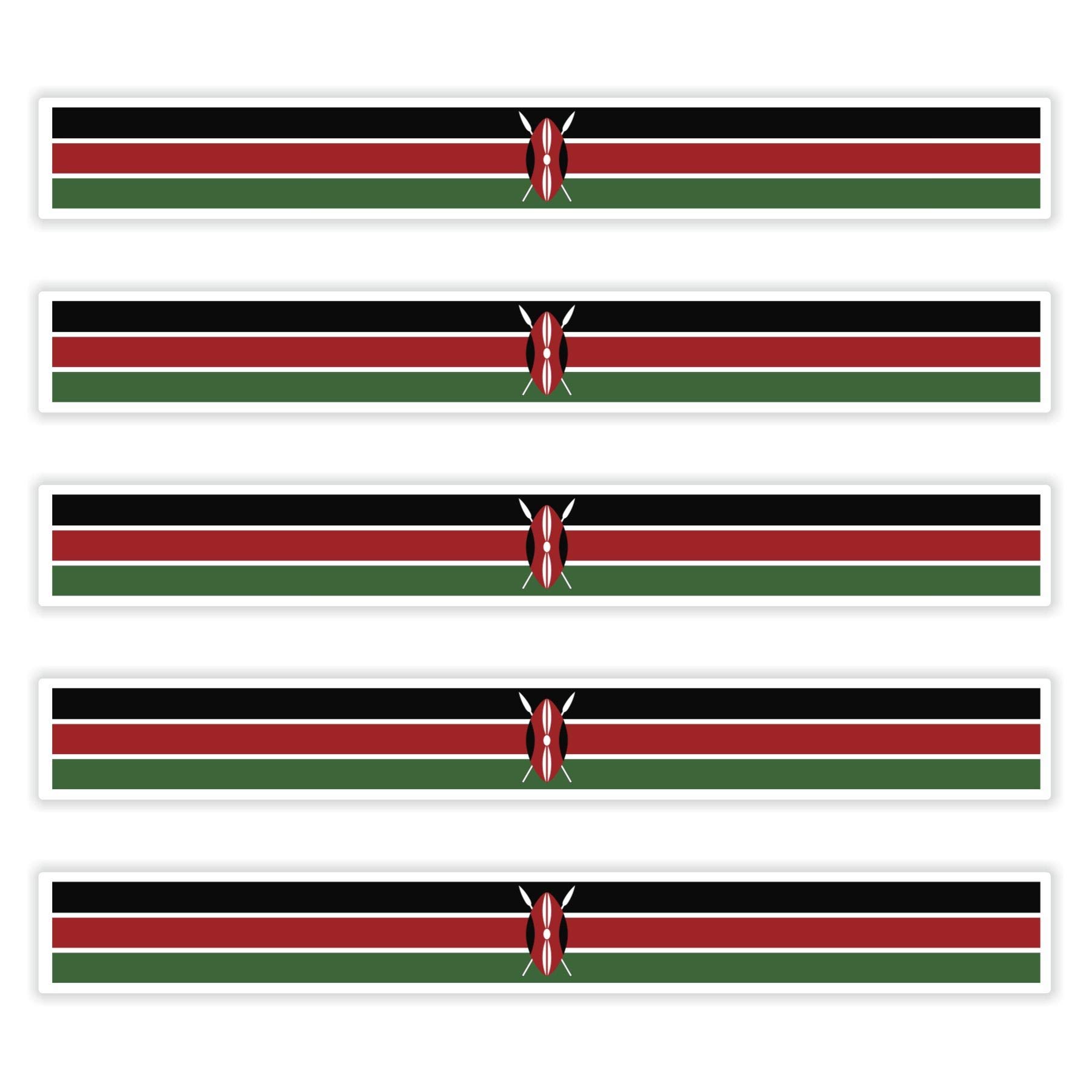 FanShirts4u 5 x Aufkleber Kenia f. KFZ Auto Motorrad Boot Flagge Fahne Afrika FanShirts4u 5 x Aufkleber Kenia f. KFZ Auto Motorrad Boot Flagge Fahne Afrika von FanShirts4u