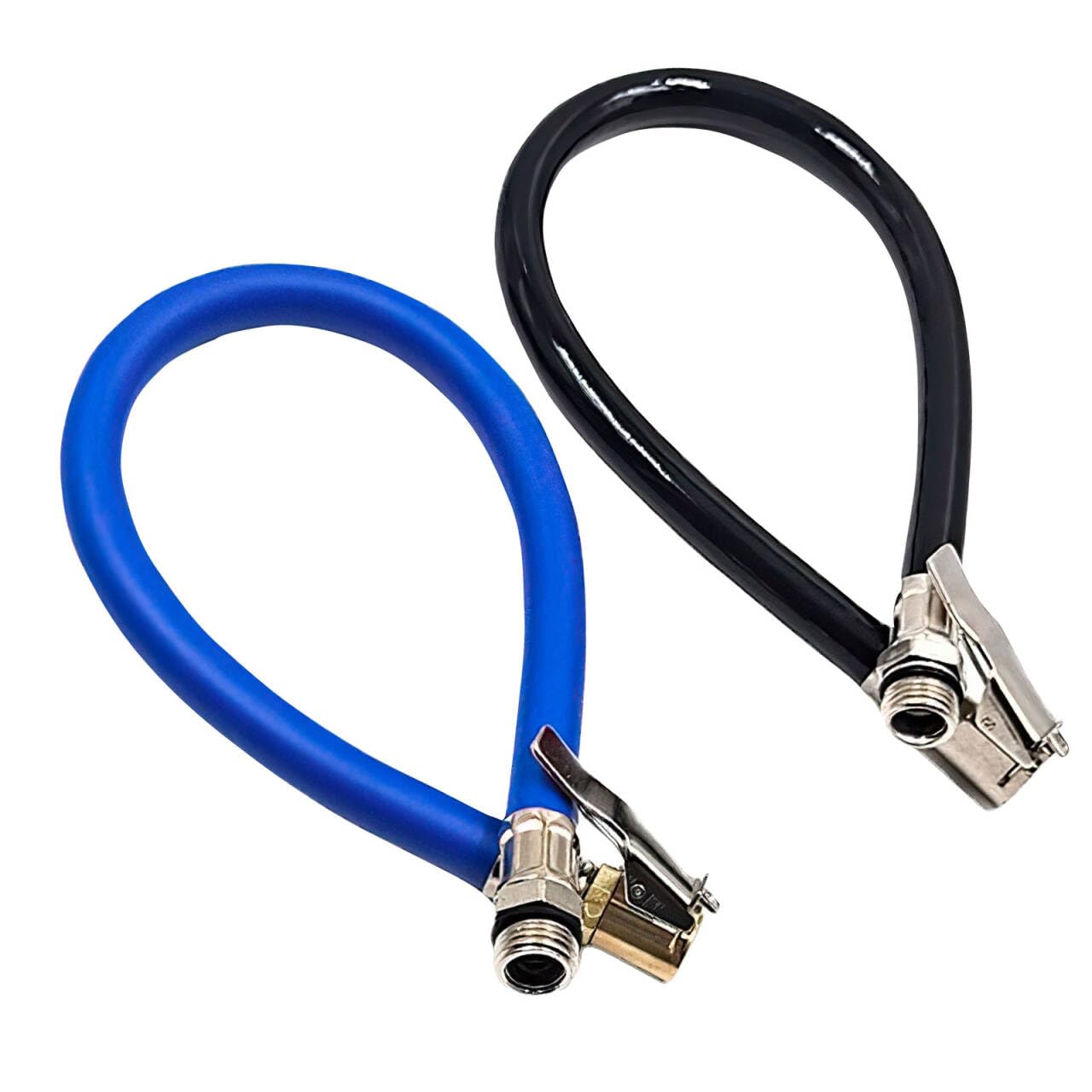 2 Stück Reifenfüller Schlauch, 12.5mm Ventilverlängerung Autoventil Adapter Schlauch Reifenfüllschlauch Ersatzschlauch,Ventilverlängerung Set für Luftpumpe, Auto, Fahrrad, Motorrad (Schwarz+Blau) 2 Stück Reifenfüller Schlauch, 12.5mm Ventilverlängerung Autoventil Adapter Schlauch Reifenfüllschlauch Ersatzschlauch,Ventilverlängerung Set für Luftpumpe, Auto, Fahrrad, Motorrad (Schwarz+Blau) von FangBoJie
