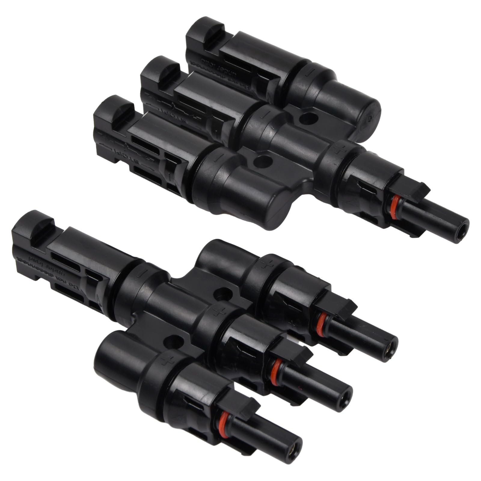 1 Paar T Typ 3 Zweig Solarsteckverbinder, Solarpanel Photovoltaik Steckverbinder, T Type 3 Branch Solar Connector, Solarpanel Kabelanschlüsse, Wasserdichter PV Stecker für Parallelschaltung 1 Paar T Typ 3 Zweig Solarsteckverbinder, Solarpanel Photovoltaik Steckverbinder, T Type 3 Branch Solar Connector, Solarpanel Kabelanschlüsse, Wasserdichter PV Stecker für Parallelschaltung von Fangehong