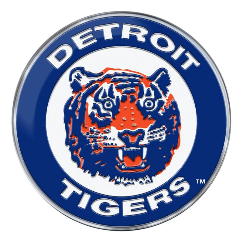MLB – Detroit Tigers Heavy Duty Aluminum Color Emblem von FANMATS