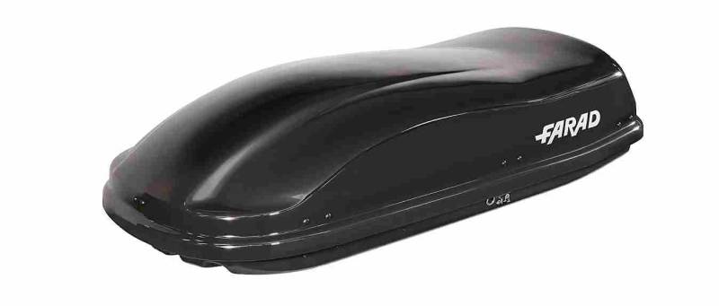 FARAD 1-92531 N/8 NERO Dachbox, Glänzend Schwarz von Farad