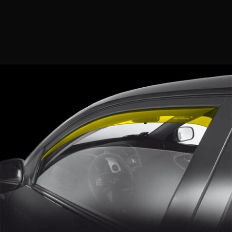 Regenabweiser Seitenwindabweiser kompatibel mit Renault Twingo 5-Türer 14> - Smart for Four 5 Türen 14> Farad Code 12614 von Farad