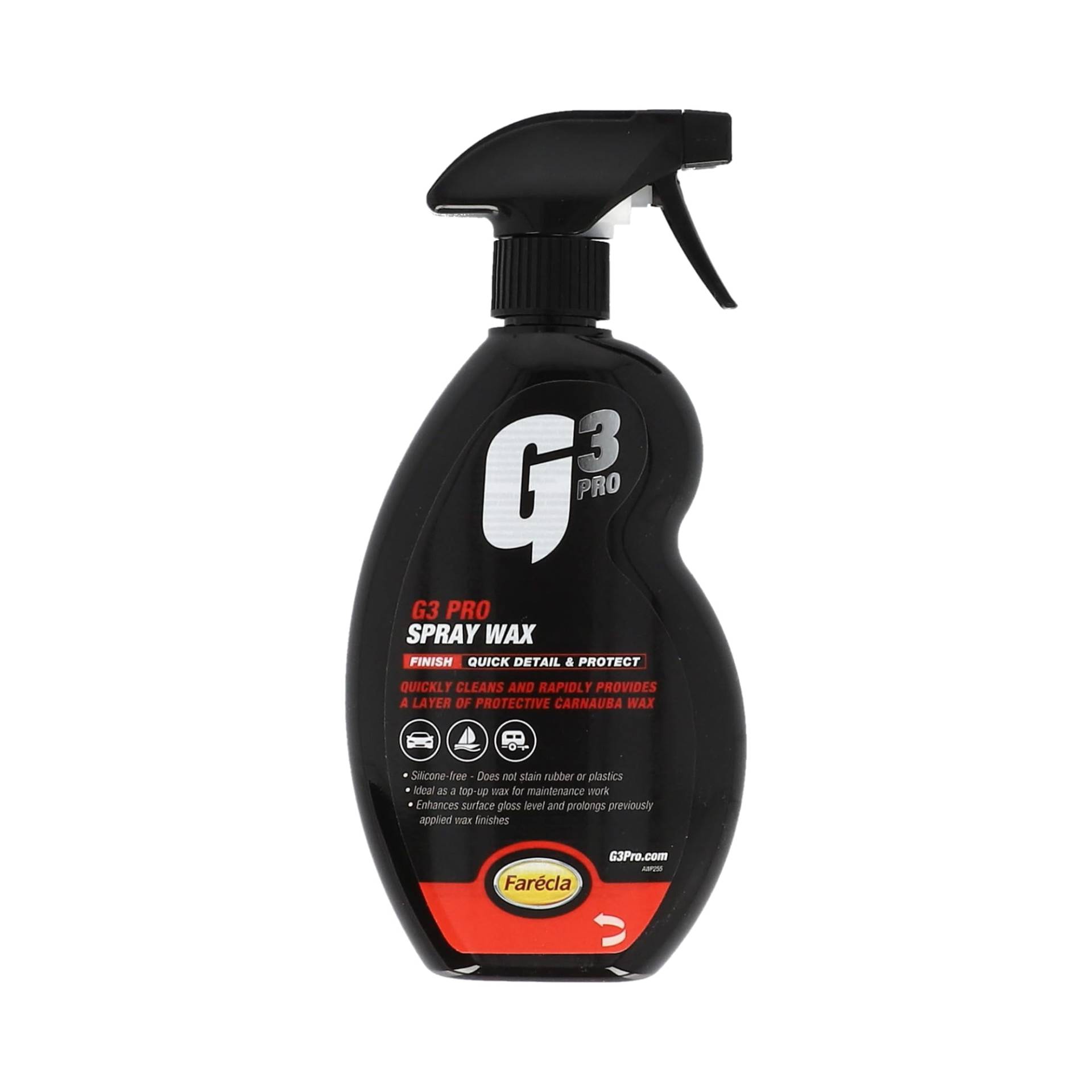 Farecla G3 Pro Spray Wax 500 ml – Spray, lässt die Karosserie glänzend werden von Farecla