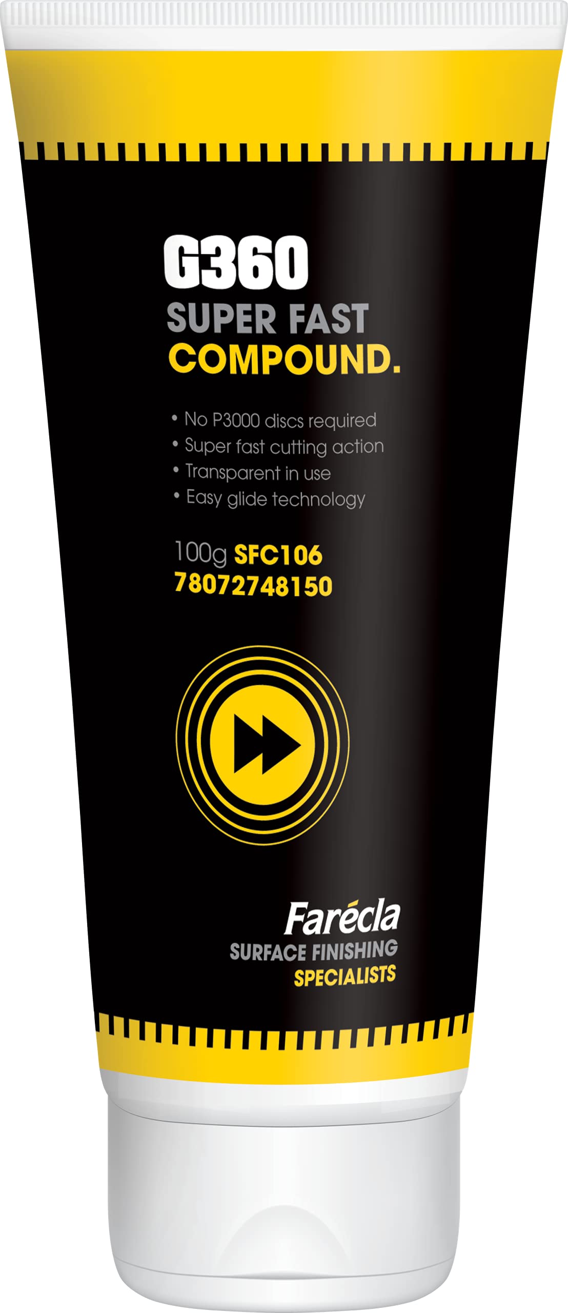 Farécla SFC106 G360 Super Fast Compound 100 g Tube von Farecla