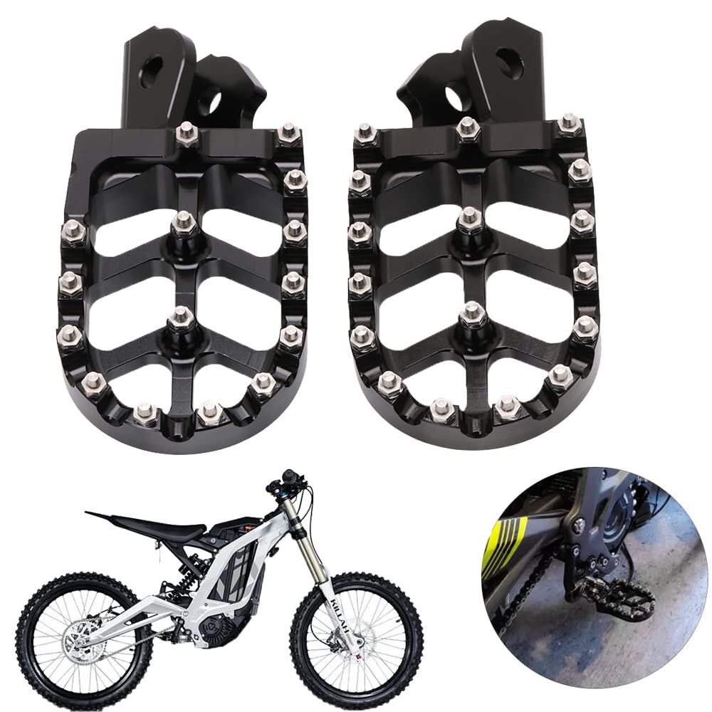 Motorrad Fußrasten Fußrasten Fußstütze Fußpedale Rests CNC für CRF150F CRF230F 03-19 Sur Ron Schwarz Motorrad Fußrasten Fußrasten Fußstütze Fußpedale Rests CNC für CRF150F CRF230F 03-19 Sur Ron Schwarz von Fast Pro