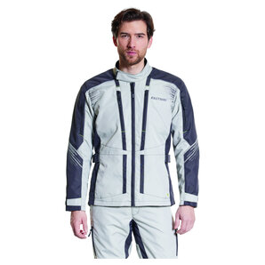 Fastway T-2204 Herren Touring Textiljacke Grau Anthrazit von Fastway