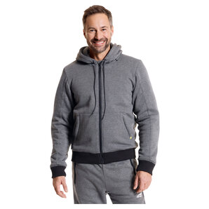 Fastway T-2208 Herren Motorrad Hoodie Grau Schwarz von Fastway