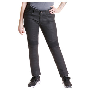 Fastway T-2211 Damen Motorrad Stretch Jeans Schwarz von Fastway