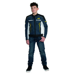 Fastway T-2212 Kids Teamjacke Blau Weiss Schwarz Gelb von Fastway