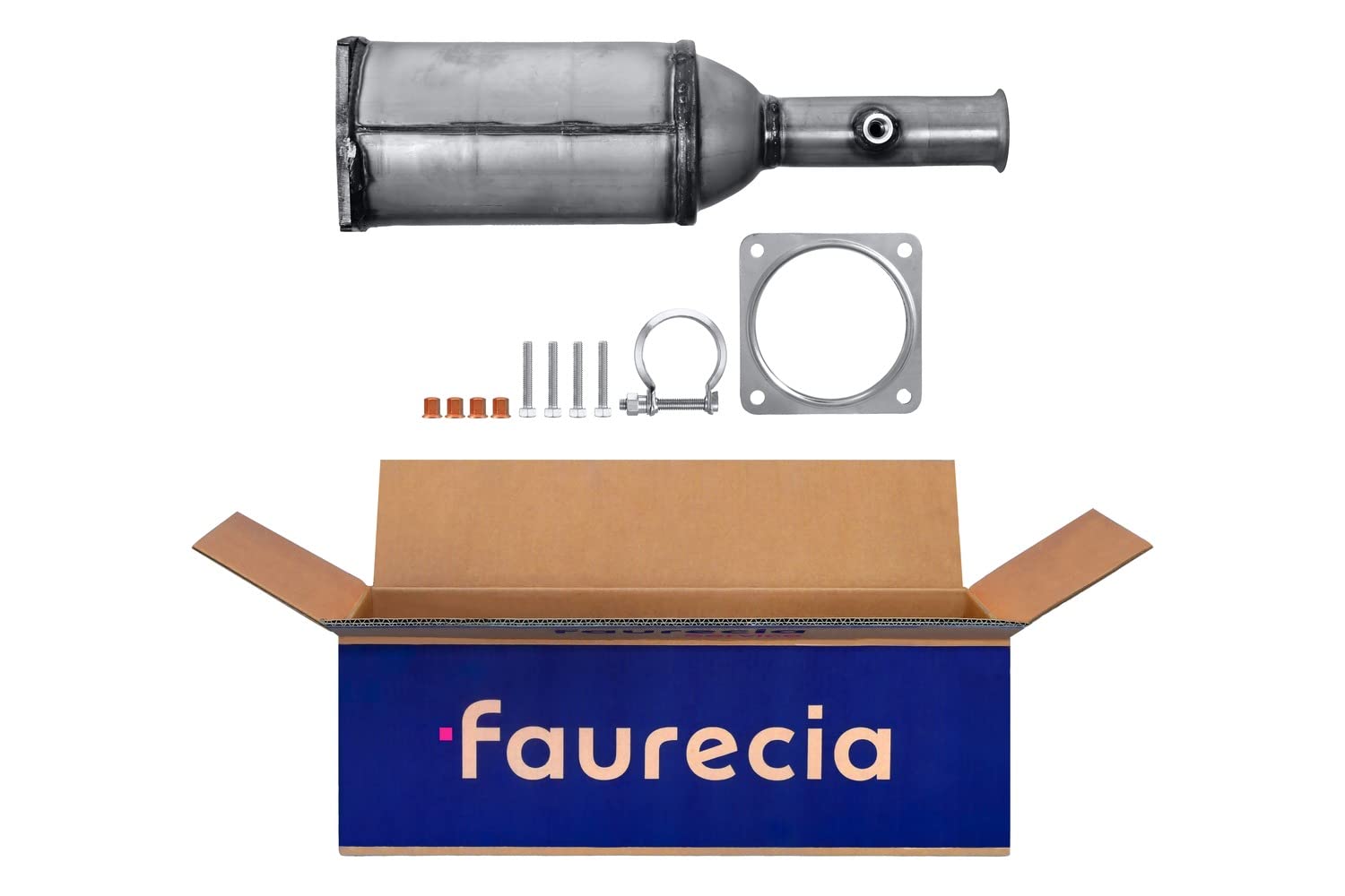 HELLA 8LG 366 070-931 Dieselpartikelfilter - Easy2Fit® Kit - Euro 4 - einteilig - Set mit Anbauteilen (überwiegend Langstreckenverkehr) - für u.a. CITROËN C5 III Break von Hella