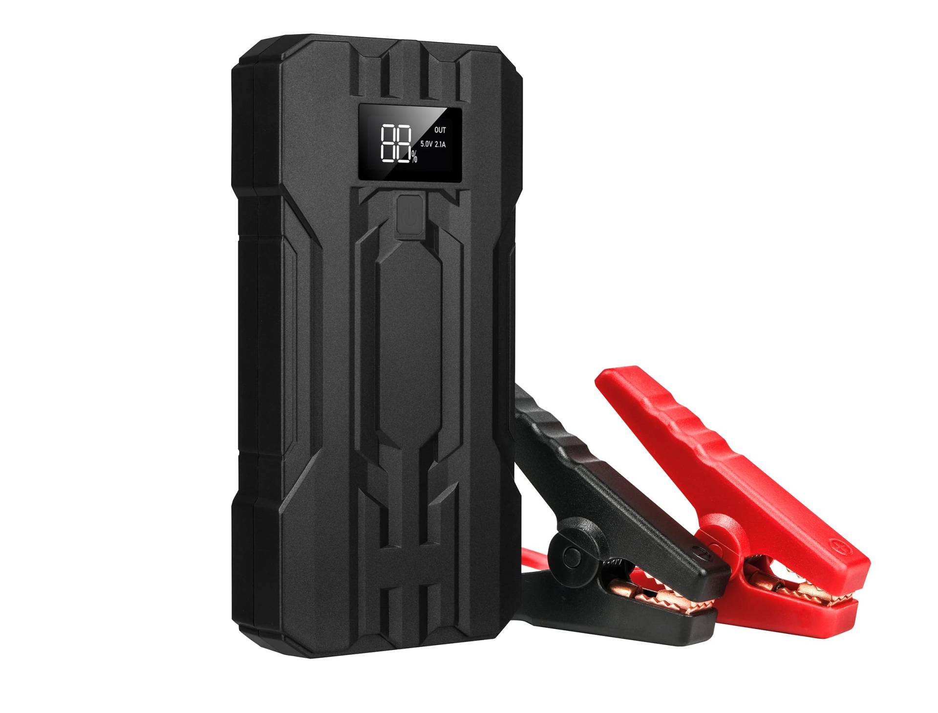 Favicon Starthilfe Powerbank 12V 1000A Spitzenstrom Starthilfegerät Power Pack Jump Starter Auto Motorrad von Favicon