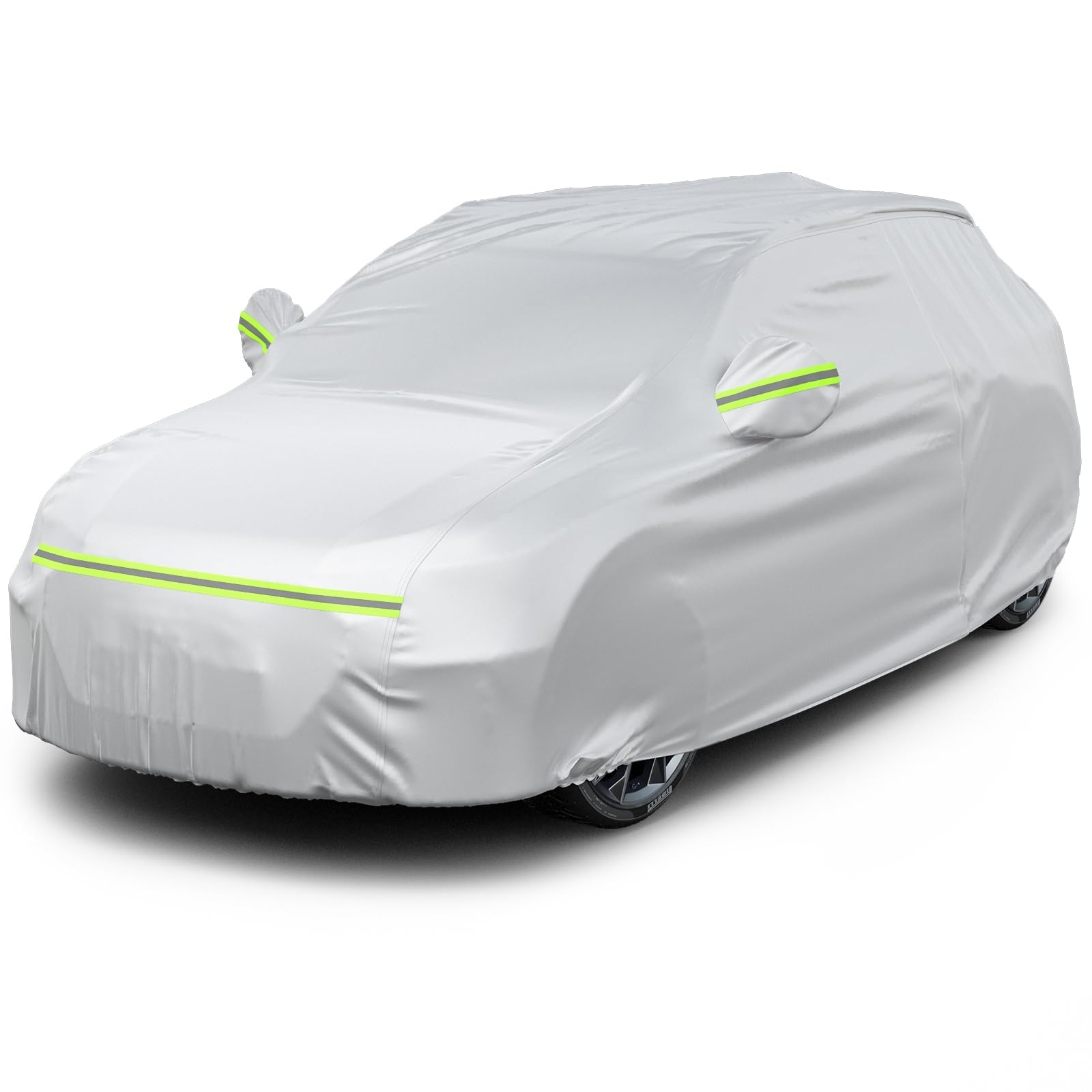 Favoto Autoabdeckung Vollgarage Auto Abdeckplane Staubdicht Wasserdicht Autohülle Autoplane Winter & Sommer für 480cm-505cm SUV 3.5kg Favoto Autoabdeckung Vollgarage Auto Abdeckplane Staubdicht Wasserdicht Autohülle Autoplane Winter & Sommer für 480cm-505cm SUV 3.5kg von Favoto