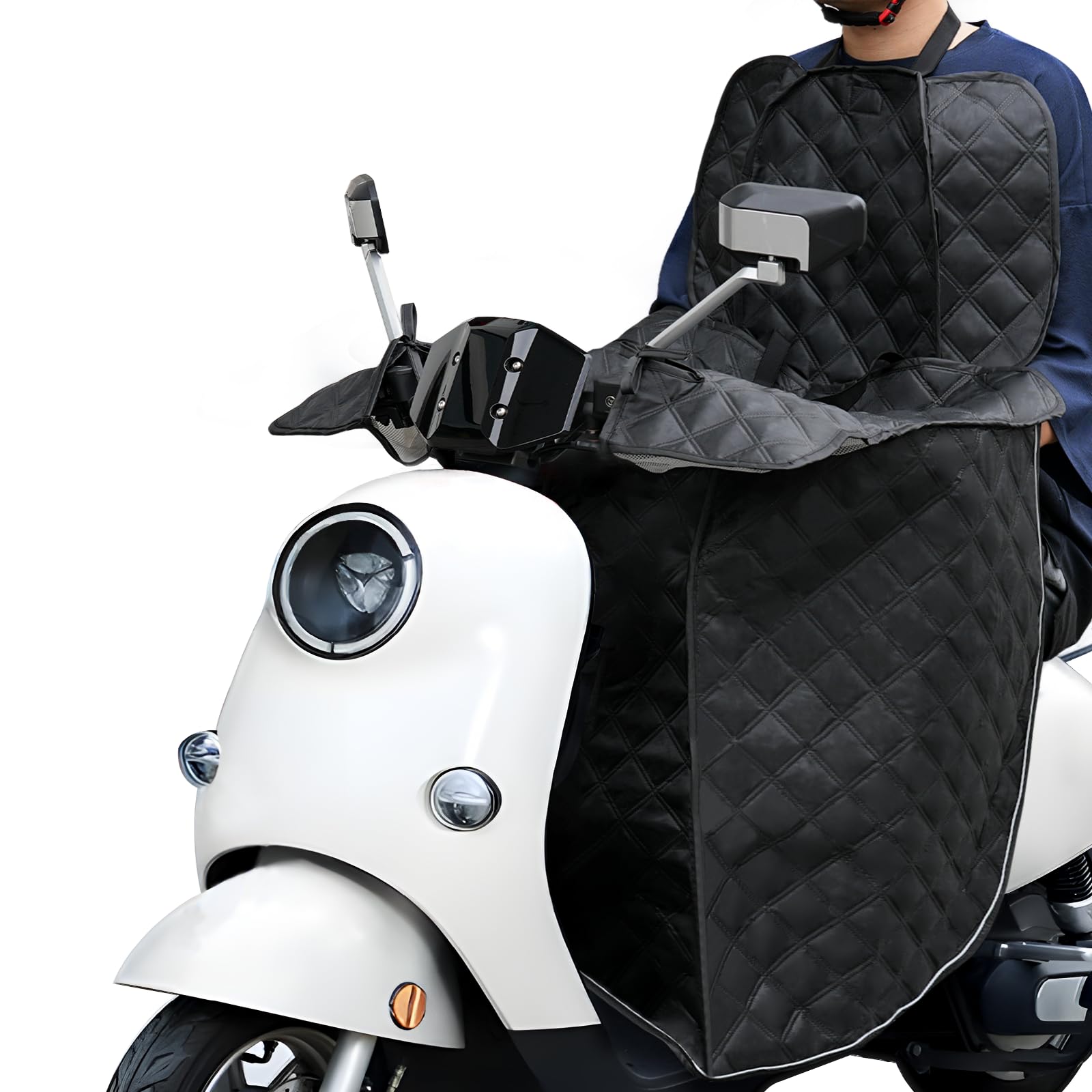 Favoto Beinschutz Motorroller Sonnenschutz Sommer - Roller Decke Regenschutz mit Reflektionsstreifen Universal Polyester Beindecke für Zweirad-Pedalbetriebene Fahrzeuge Schwarz Favoto Beinschutz Motorroller Sonnenschutz Sommer - Roller Decke Regenschutz mit Reflektionsstreifen Universal Polyester Beindecke für Zweirad-Pedalbetriebene Fahrzeuge Schwarz von Favoto