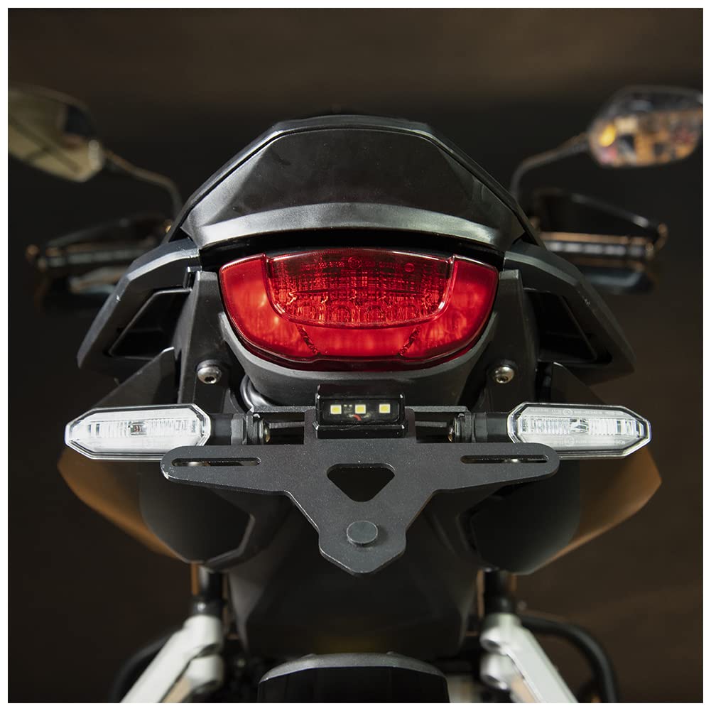 Motorrad CB650R CBR650R Kennzeichenhalter Halter Halterung Heck Tidy Fender Eliminator Kit mit LED-Licht für CB 650 R CB650R CBR650R CBR650R Zubehör 2019 2020 19-20 von Fayedenicy