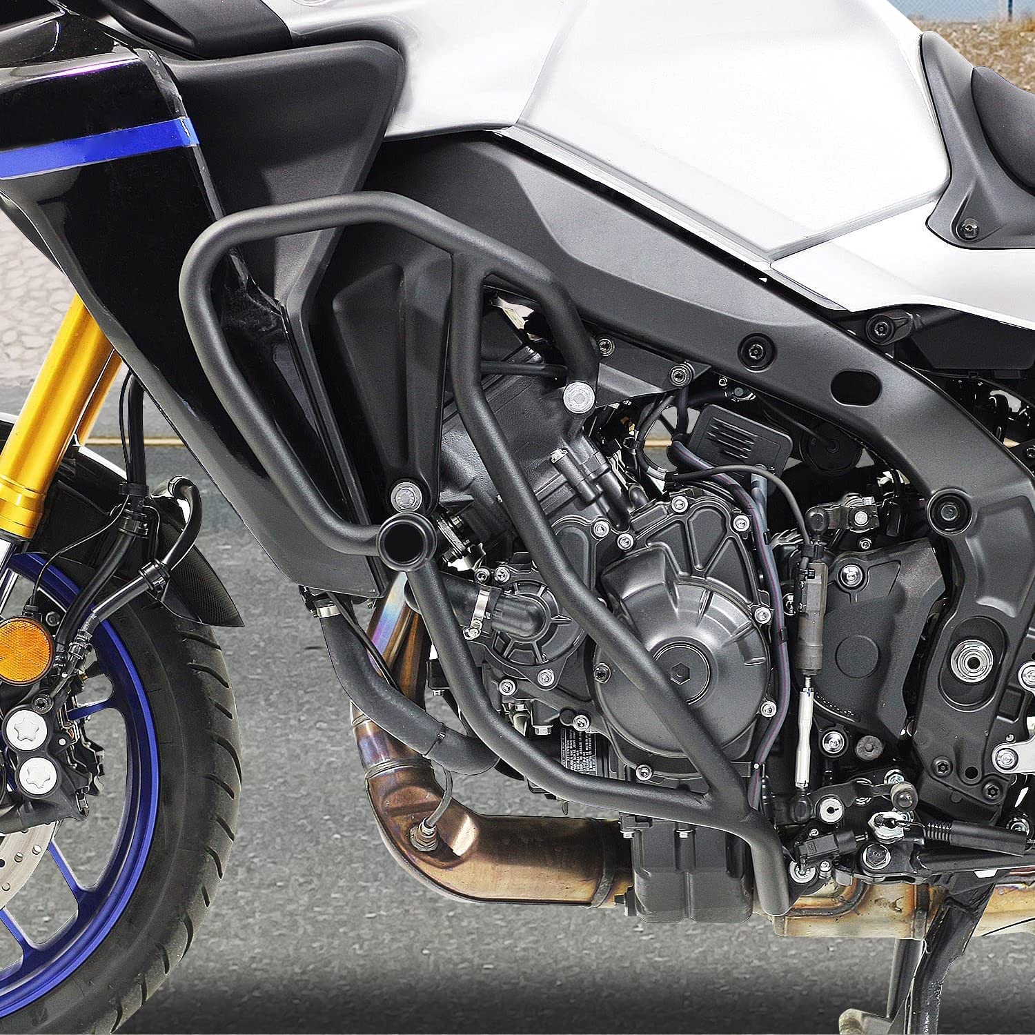 Für Y-amaha Tracer 9 Tracer9 GT 2021 2022 2023 Motorrad Highway Crash Bars Stunt Cage Bar Motorschutz Stoßstange Seitenrahmen Slider Gastank Fallschutz Stahl Modifizierte Teile Für Y-amaha Tracer 9 Tracer9 GT 2021 2022 2023 Motorrad Highway Crash Bars Stunt Cage Bar Motorschutz Stoßstange Seitenrahmen Slider Gastank Fallschutz Stahl Modifizierte Teile von Fayedenicy