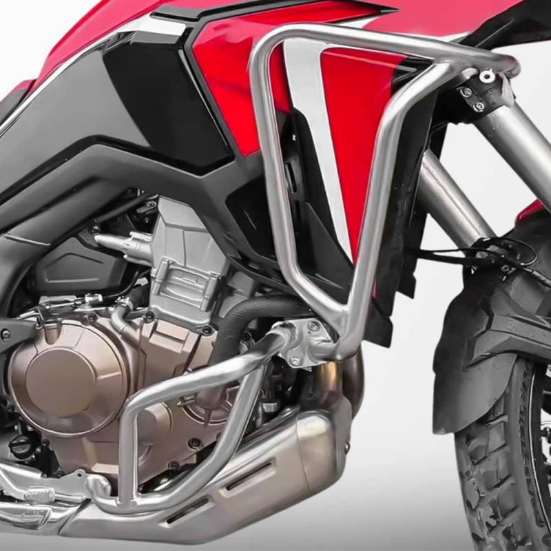 Motorrad-Autobahn-Sturzbügel, Motorschutz, Stoßstange Rahmenschieber-Fallschutz, Kraftstofftankschutz für CRF1100L CRF 1100L CRF 1100 L ADV Adventure 2020 2021 2022 2023 (Niedriger) von Fayedenicy