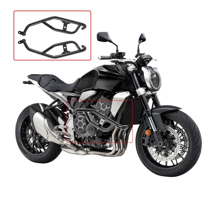 Motorrad CB1000R Autobahn-Sturzbügel Motorschutz Stoßstange Stunt Käfig Rahmen Fallschutz Kraftstofftank Schutz Für CB 1000 R CB 1000R CB-1000-R 2018 2019 2020 2021 2022 2023 von Fayedenicy